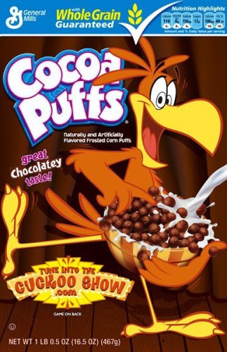 Cocoa Puff Box