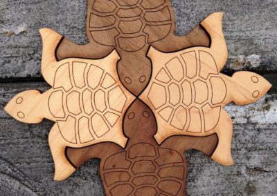 Wooden Tiling Turtles—Starter Pack